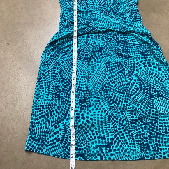 Banana Republic x Issa London Blue Wrap Midi Dress - Picture 8 of 10